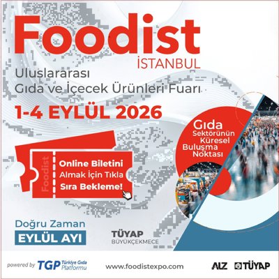 Gıda sektörünün küresel buluşması FOODIST İstanbul'da!
